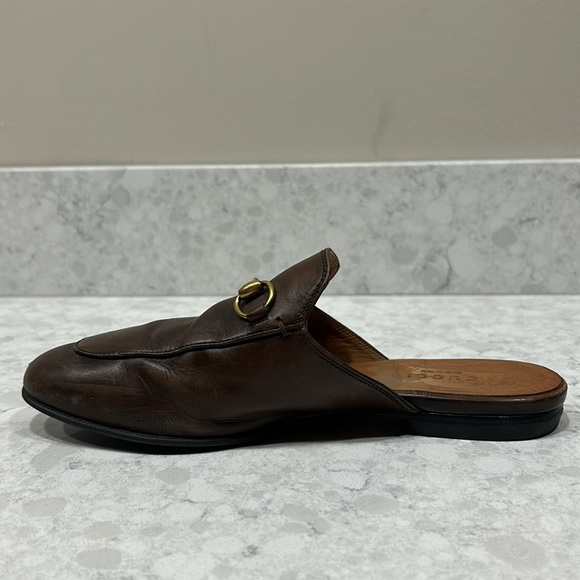 Gucci Princetown Mules/Slippers. Brown. - Picture 5 of 8